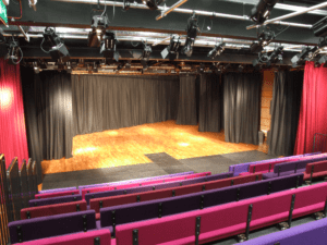 Stage Curtains and Track System Installation