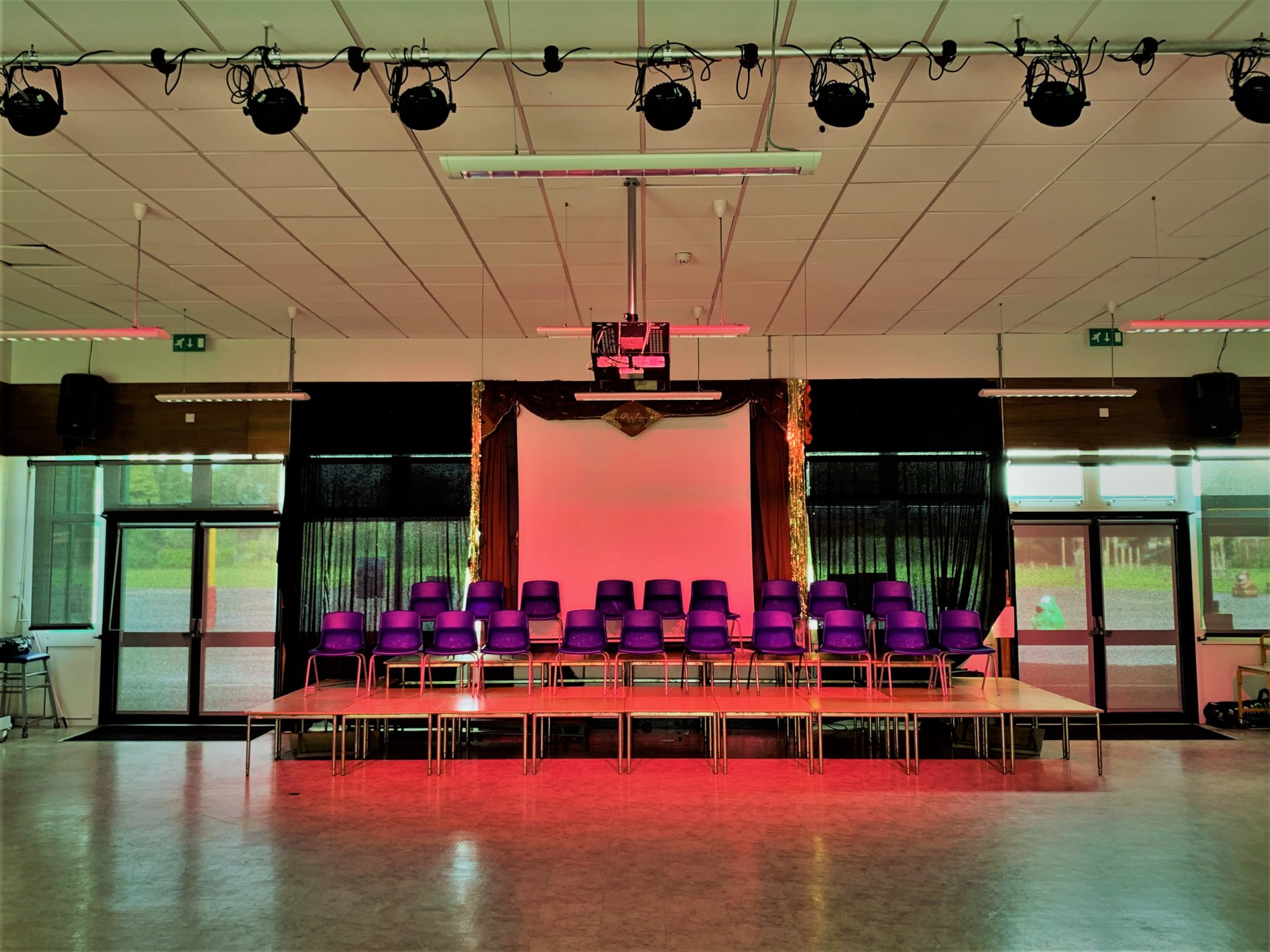 Willows Primary School | LED Stage Lighting Installation Case Study
